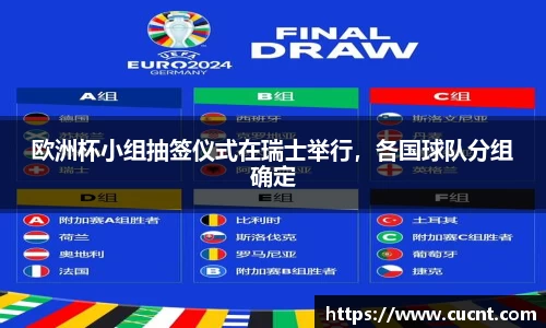 欧洲杯小组抽签仪式在瑞士举行，各国球队分组确定